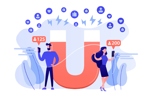 Telegram SMM panel dashboard